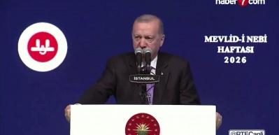 Cumhurbaşkanı Erdoğan'dan Mevlid-i Nebi Haftası mesajı