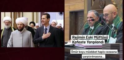 Esed'in katliam fetvacısı Hassun Şam m&uuml;ebbet hapse &ccedil;arptırıldı