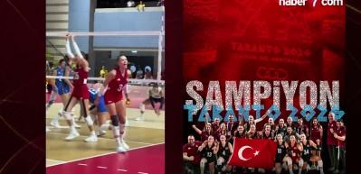 Filenin Sultanları Akdeniz Oyunları'nda şampiyon oldu