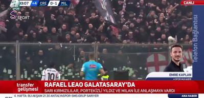 Galatasaray, Rafael Leao ile anlaşma sağladı
