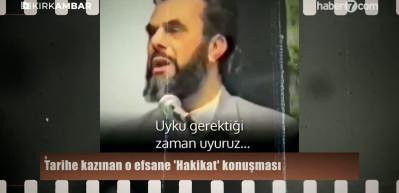 Mahmud Esad Coşan: Kur'an'a aykırı konuşursam dinlemeyin, basiretinizi kullanın 