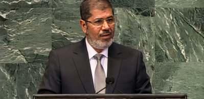 Şehid Mursi'nin BM k&uuml;rs&uuml;s&uuml;nden haykırdığı Peygamber sevgisi