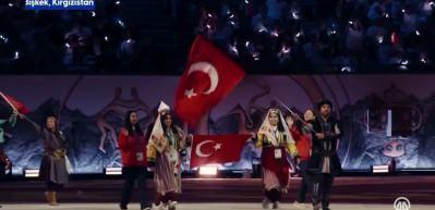 Cumhurbaşkanı Erdoğan, &ldquo;D&uuml;nya G&ouml;&ccedil;ebe Oyunları A&ccedil;ılış T&ouml;reni&rdquo;ne katıldı 