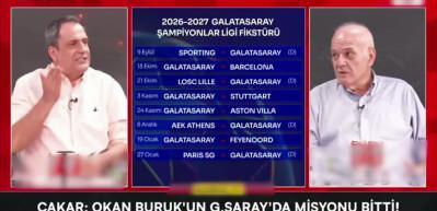 Ahmet &Ccedil;akar'dan Galatasaray i&ccedil;in olay tahmin!