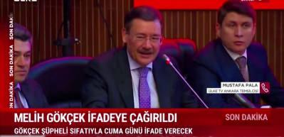 Ankara Cumhuriyet Başsavcılığından flaş karar: Melih G&ouml;k&ccedil;ek ifadeye &ccedil;ağrıldı