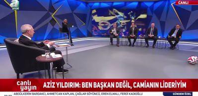 Aziz Yıldırım Oğuz Aydın konusunda haklı &ccedil;ıktı!