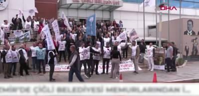 İzmir &Ccedil;iğli Belediyesi'ndeki torpil iddiası iş&ccedil;ileri isyan ettirdi