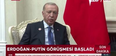 Başkan Erdoğan ve Putin Bişkek'te g&ouml;r&uuml;şt&uuml;: Yeni n&uuml;kleer santral m&uuml;jdesi