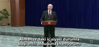Putin'den Almanya a&ccedil;ıklaması