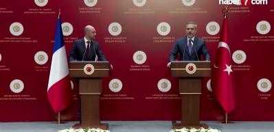 Bakan Fidan, Fransız mevkidaşı Barrot ile telefonda g&ouml;r&uuml;şt&uuml;