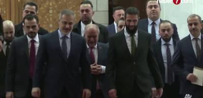 Bakan Fidan, Suriye Cumhurbaşkanı Şara tarafından kabul edildi