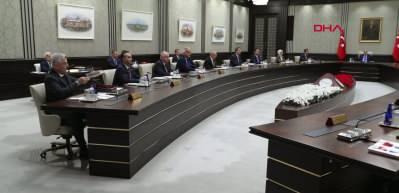 Cumhurbaşkanlığı Kabinesi, Cumhurbaşkanı Erdoğan başkanlığında toplandı