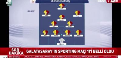 Lizbon'da 11'ler belli oldu