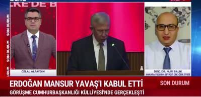 Mansur Yavaş, Beştepe'de Erdoğan'la ne konuştuğunu a&ccedil;ıkladı: Destek istedim