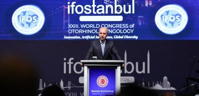 TBMM Başkanı Kurtulmuş, 23. IFOS D&uuml;nya Kongresi'nde konuştu