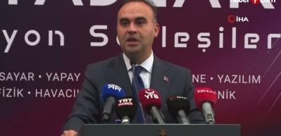Bakan Kacır: Kızılelma ve KAAN ile m&uuml;hr&uuml;m&uuml;z&uuml; g&ouml;ky&uuml;z&uuml;ne vuracağız