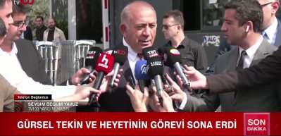 CHP'de G&uuml;rsel Tekin'in g&ouml;revine son verildi