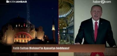 Fatih Sultan Mehmet'in Ayasofya bedduası!