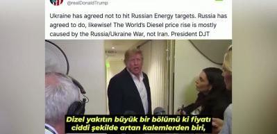 Trump'tan d&uuml;nyayı rahatlatacak petrol a&ccedil;ıklaması: Rusya ve Ukrayna'nın kararını a&ccedil;ıkladı