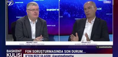AK Parti Genel Başkan Vekili Efkan Ala Fon dolandırıcılığı hakkında ilk kez konuştu