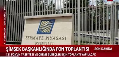 Bakan Mehmet Mehmet Şimşek başkanlığında 131 fonun tasfiyesi i&ccedil;in kritik toplantı