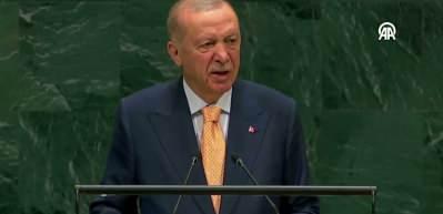 Erdoğan BM'de flaş &ccedil;ağrı yapıp y&uuml;zlerine haykırdı: Boğma girişimi h&uuml;srana uğrayacak!