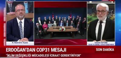 Erdoğan'dan COP31 mesajı: İklim değişikliği artık icraat gerektiriyor