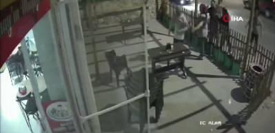Edirne'de esnaf &ccedil;ifte &ccedil;irkin saldırı: 10 kişilik grup lokantayı bastı