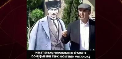 Neşet Ertaş'ı anma etkinliği siyasi şova d&ouml;n&uuml;şt&uuml;: Bir vatandaş &ccedil;ocuğuyla dışarı &ccedil;ıkarıldı