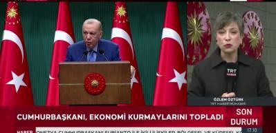 Cumhurbaşkanı Erdoğan başkanlığındaki, fon toplantısı sonra erdi