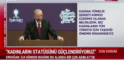 Cumhurbaşkanı Erdoğan: "Hareketimiz adı gibi AK" 