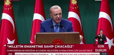 Cumhurbaşkanı Erdoğan: İstanbul Havalimanı 84,5 milyon yolcuya ev sahipliği yaptı