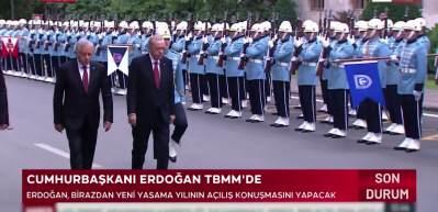 Cumhurbaşkanı Erdoğan TBMM'de