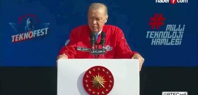 Cumhurbaşkanı Erdoğan TEKNOFEST G&uuml;neydoğu'da