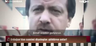 Cumhurbaşkanı Erdoğan'ın siyasete damga vuran g&uuml;l&uuml;mseten diyalogları