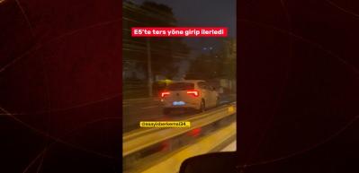 D-100'de ecel teri d&ouml;kt&uuml;ren sorumsuzluk: Ters y&ouml;ne giren s&uuml;r&uuml;c&uuml; dehşet sa&ccedil;tı 