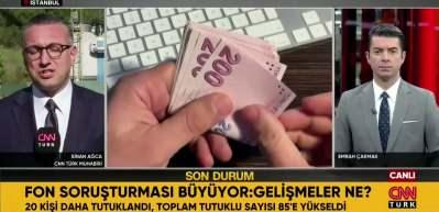 Fon soruşturması kapsamında tutuklu sayısı 85'e y&uuml;kseldi