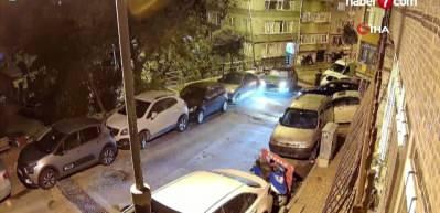 Polisten ka&ccedil;an S&ouml;zc&uuml; TV spikeri Deniz T&uuml;rkeri kaza yaptı: O anlar kamerada!