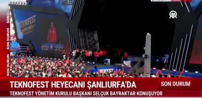 Şanlıurfa'da TEKNOFEST heyecanı başladı! Sel&ccedil;uk Bayraktar'dan &ouml;nemli mesajlar