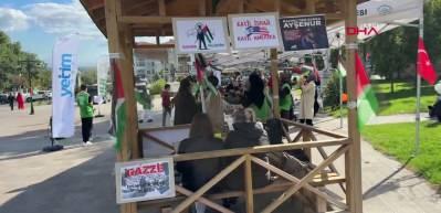 Tekirdağ'da 'Filistinli &Ccedil;ocuklar İ&ccedil;in &Ccedil;iz' etkinliği