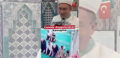Yaz Kur'an Kursu hocasını &ouml;zleyince dayanamadı! Camiye koştu