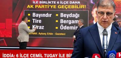 Canlı yayın İzmir ile ilgili ses getiren AK Parti iddiası