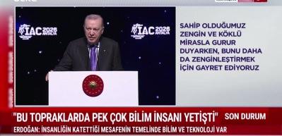 Cumhurbaşkanı Erdoğan T&uuml;rkiye'nin Uzay hedeflerini duyurdu! 