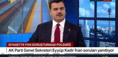 Eyy&uuml;p Kadir İnan: "Partimiz &uuml;zerinden kirli kampanyaya asla izin vermeyeceğiz"