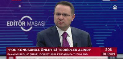 Fon soruşturmasında para iadeleri ile ilgili s&uuml;recin nasıl olacağını Bakan G&uuml;rlek a&ccedil;ıkladı