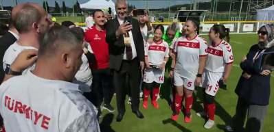 G&ouml;rme Engelli Kadın Milli Futbol Takımı tarihinde ilk kez avrupa şampiyonu
