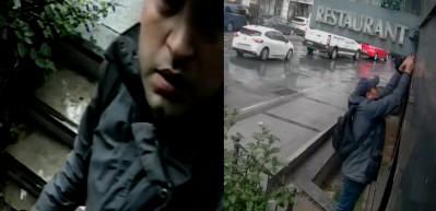 İstanbul'da kendisini kaydeden kamerayı &ccedil;aldı!