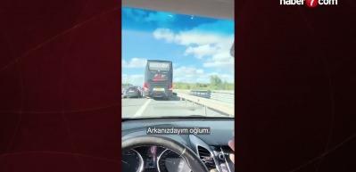 Galatasaray otob&uuml;s&uuml;n&uuml;n peşine takıldı! Sonu k&ouml;t&uuml; oldu