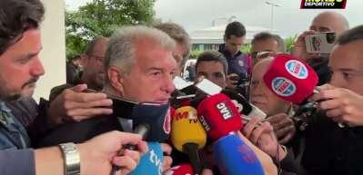 Barcelona Başkanı Joan Laporta Galatasaray stadı i&ccedil;in "Orası Cehennem' dedi