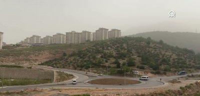 Hatay'da toz taşınımı etkili oluyor